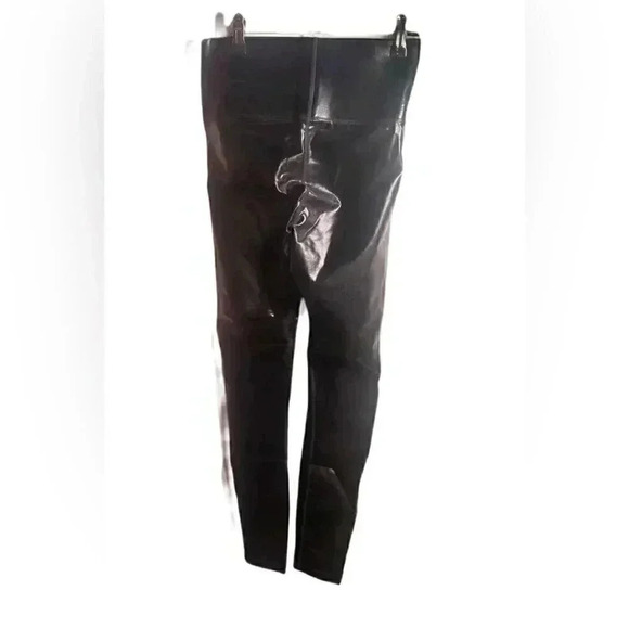 NWT Knix the birds papaya blck high waisted flat stitch metallic tight legging S - Picture 3 of 4